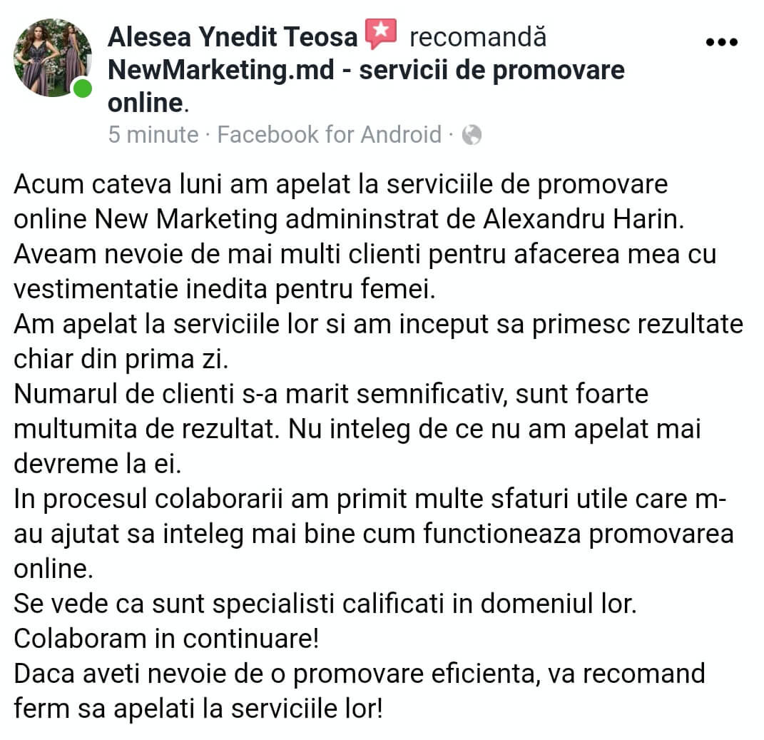 Servicii de promovare online cu rezultat Garantat. Promovare in Facebook, Instagram, Google foto 2