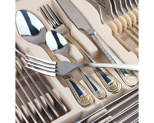Set tacâmuri din inox 84 ps. mod 84-85 foto 1