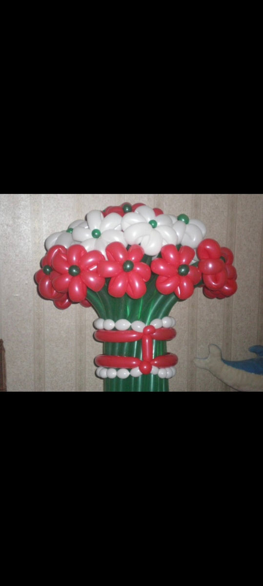 Flori din baloane / baloane cu heliu фото 7