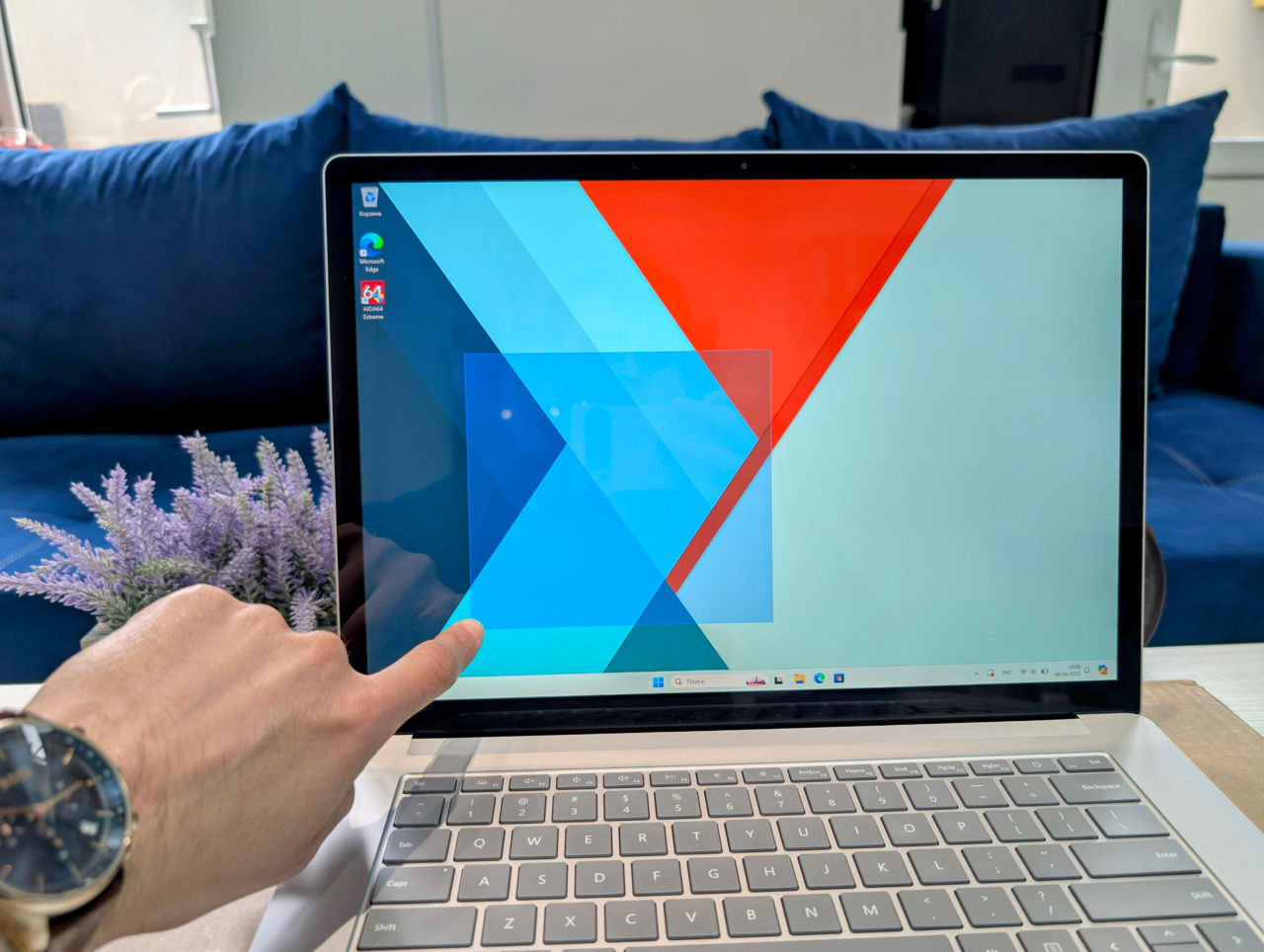 Laptop Microsoft Surface Laptop 3 15" (Core i5 1035G7/8Gb Ram/256Gb SSD/15" 3K IPS) foto 6