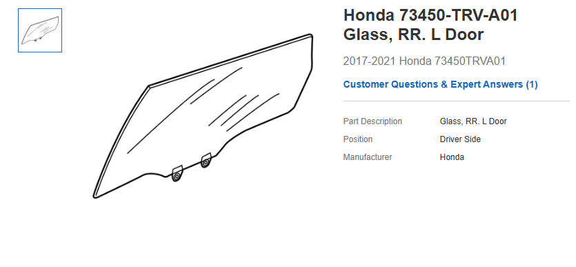  Honda Clarity - Запчасти дверь задняя левая фото 3