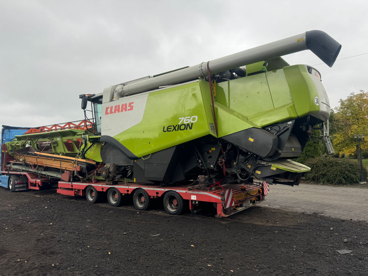 Claas lexion 760 business class foto 0