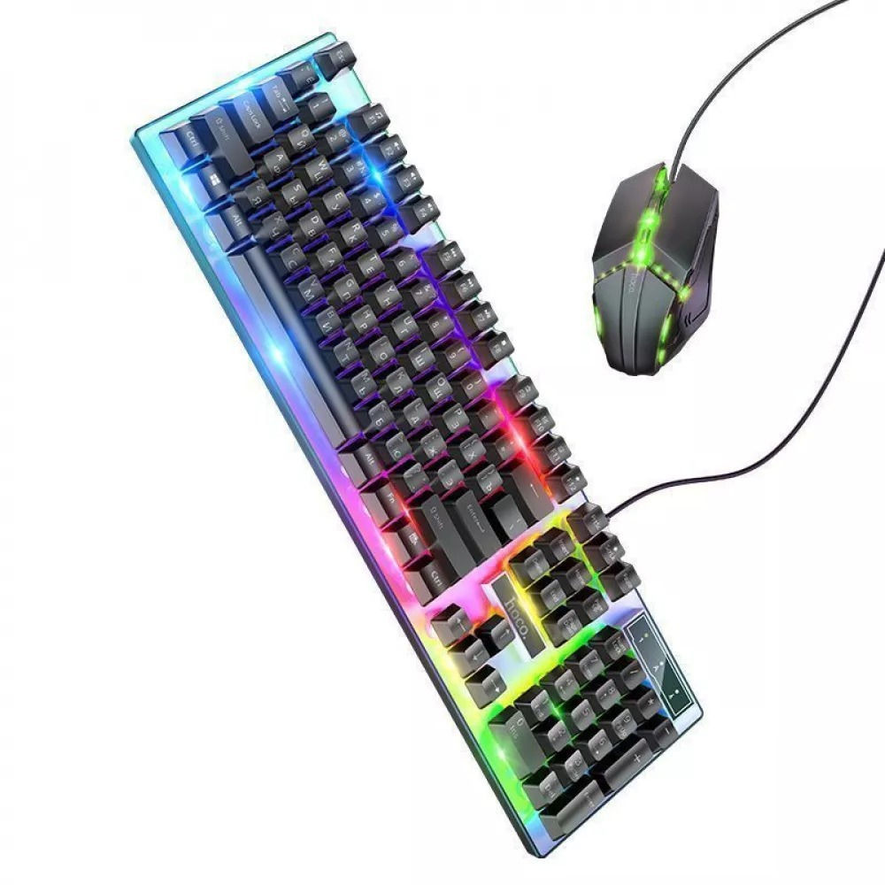 Игровая клавиатура + мышь Hoco GM18 русская версия фото 0