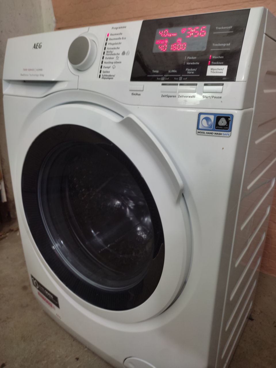 Aeg 7000 Series Kombi 8kg