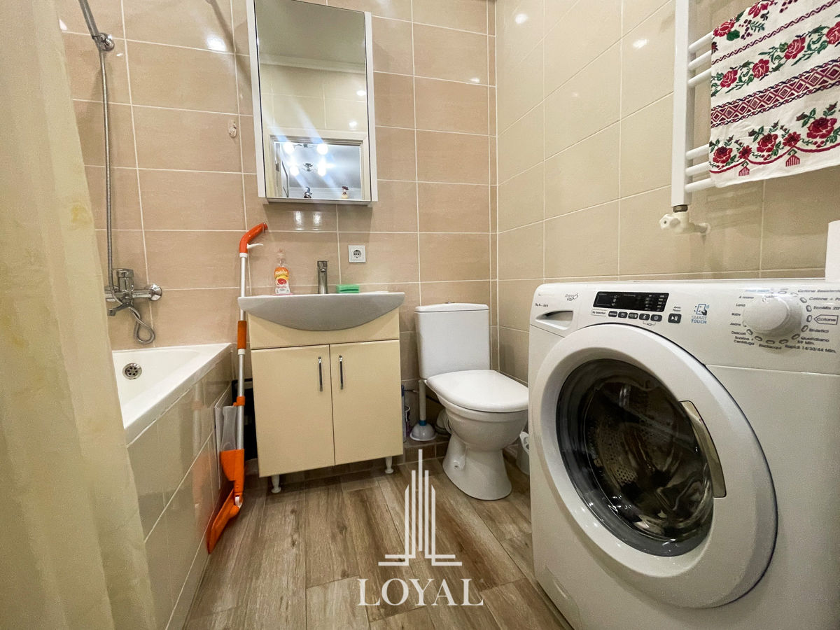 Apartament cu 1 cameră, 43 m², Râșcani, Chișinău foto 6