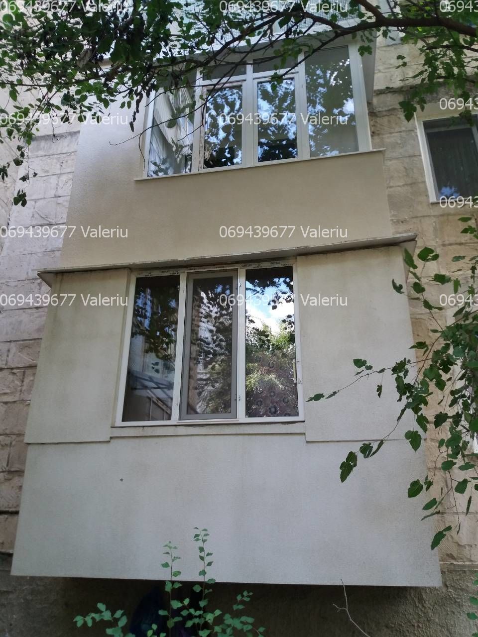 Renovarea și extinderea balcoanelor și loggii. Zidire din gazobloc. Alungirea balconului, demolarea фото 7