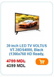 Smart - TV VOLTUS - 0% - супер цены - prețuri atrăgătoare телевизовы доставка . кредит foto 6