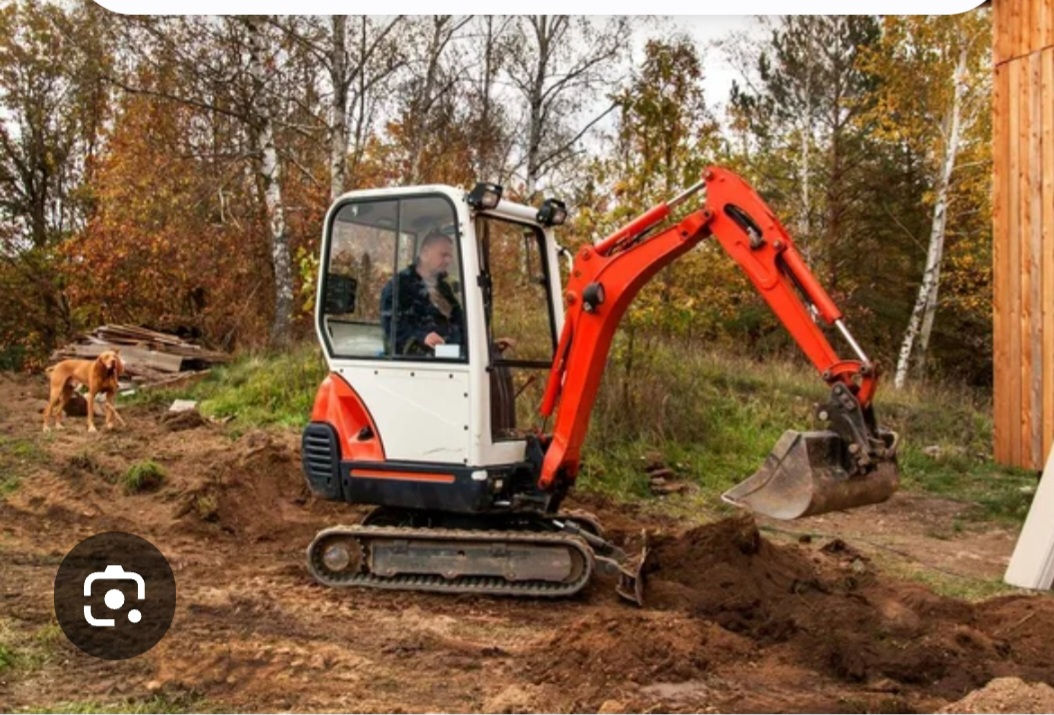 Servicii excavator săpături niveluri închirieri miniexavator  foto 1