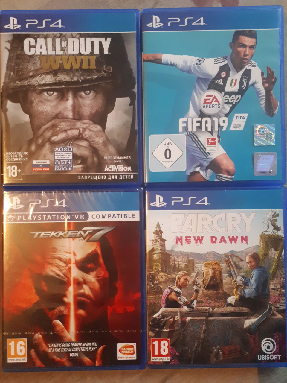 Playstation 4 диски