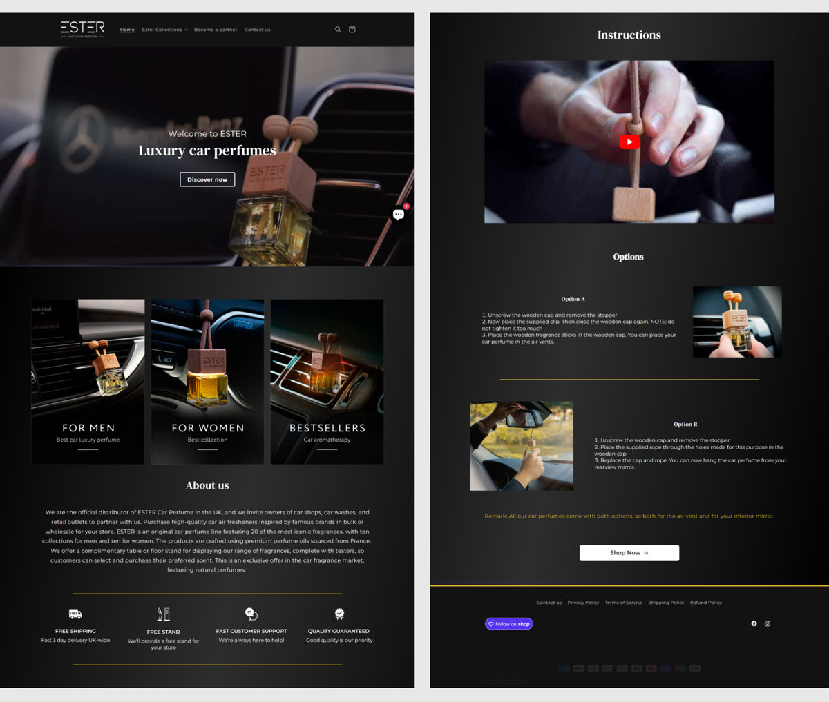 Creez magazin online pe platforma shopify (Landing page / Dropshipping / de toate tipurile) фото 1
