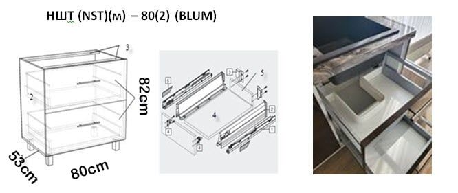 Bucătării blum 2.0m, hettich,kessebohmer. Fabrica de mobilă. кухни с фурнитурой "Блюм" foto 14