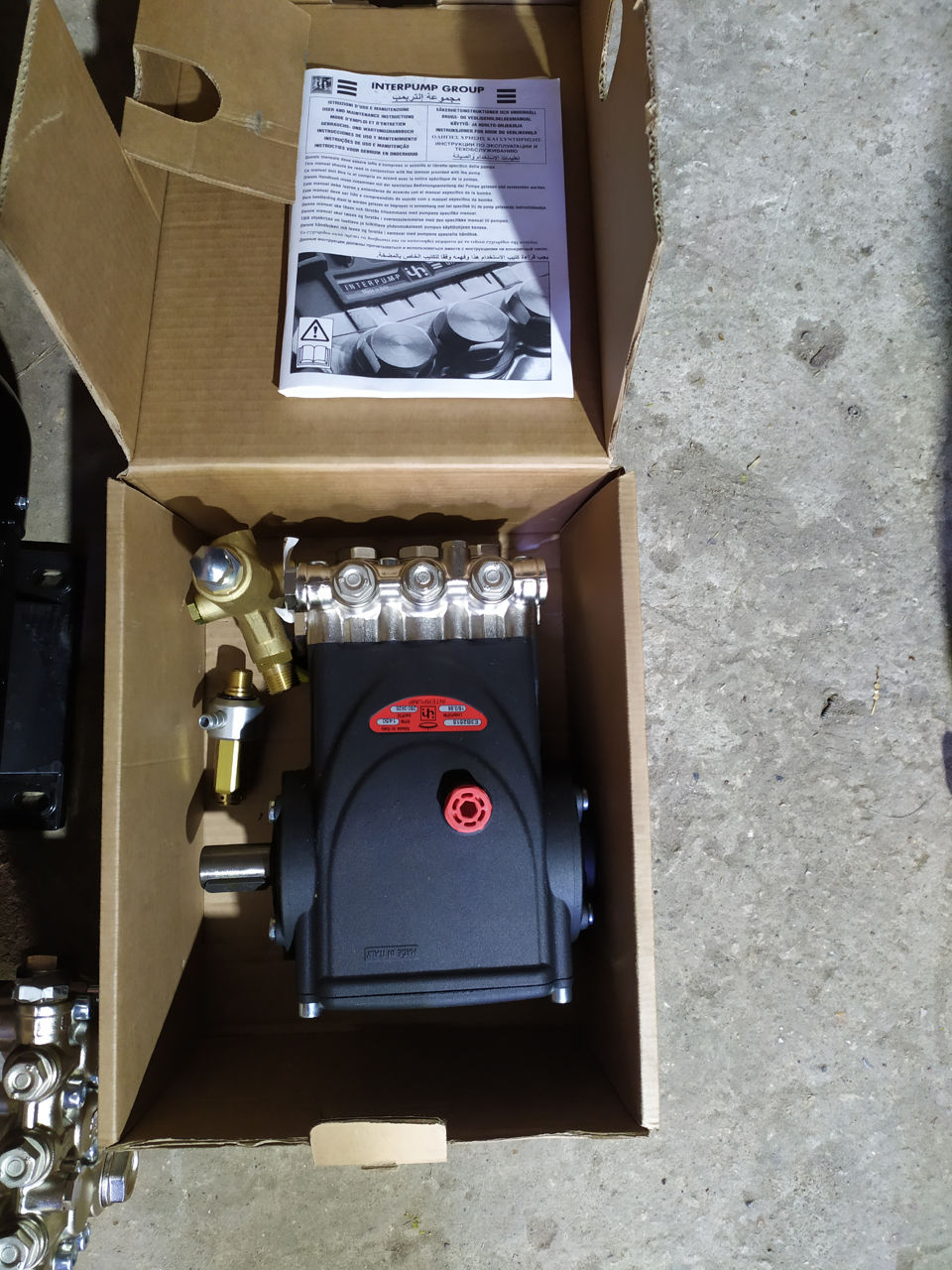 Итальянский насос высокого давления