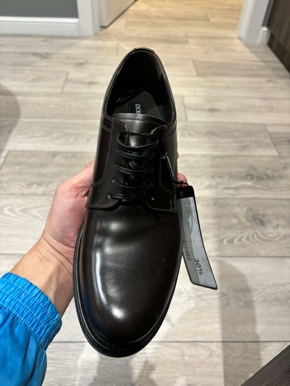 Pantofi Dolce & Gabbana / cafenii / 40 / piele / noi foto 1