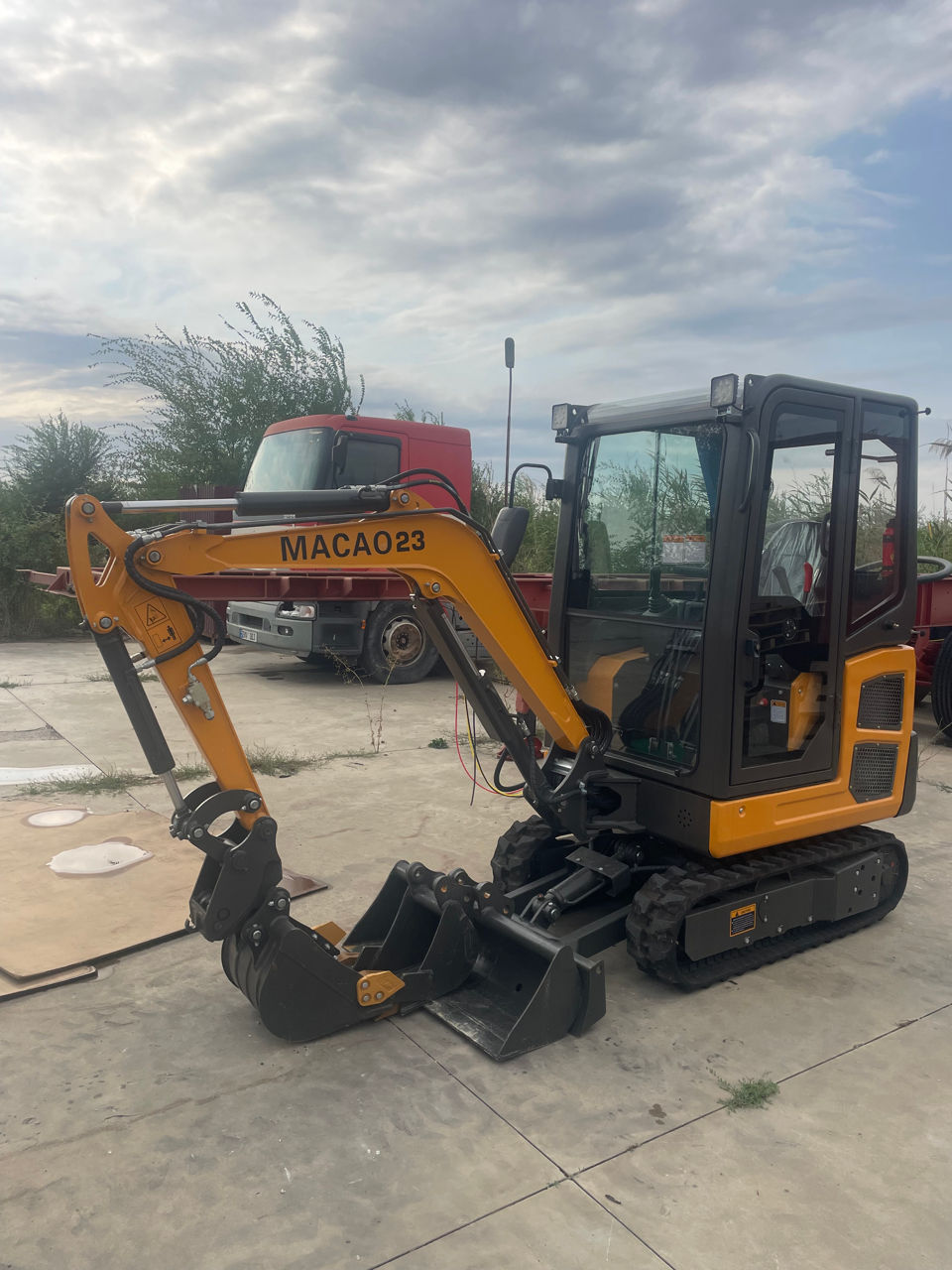 Miniexcavator macao ct23  credit fără prima rată este în stoc foto 7