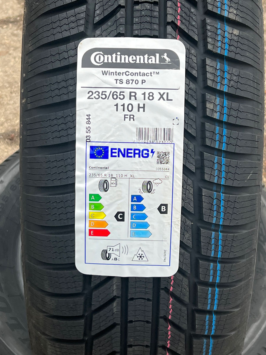 235/65 R18 Continental WinterContact Ts870P/ Доставка, livrare toata Moldova 2023 foto 1
