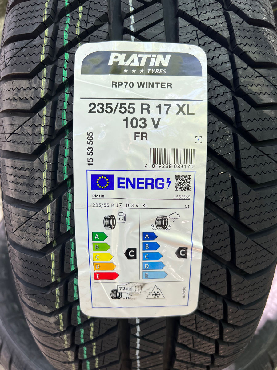 2 шины/2 anvelope 235/55 R17 Platin Rp70/ Доставка, livrare toata Moldova фото 1