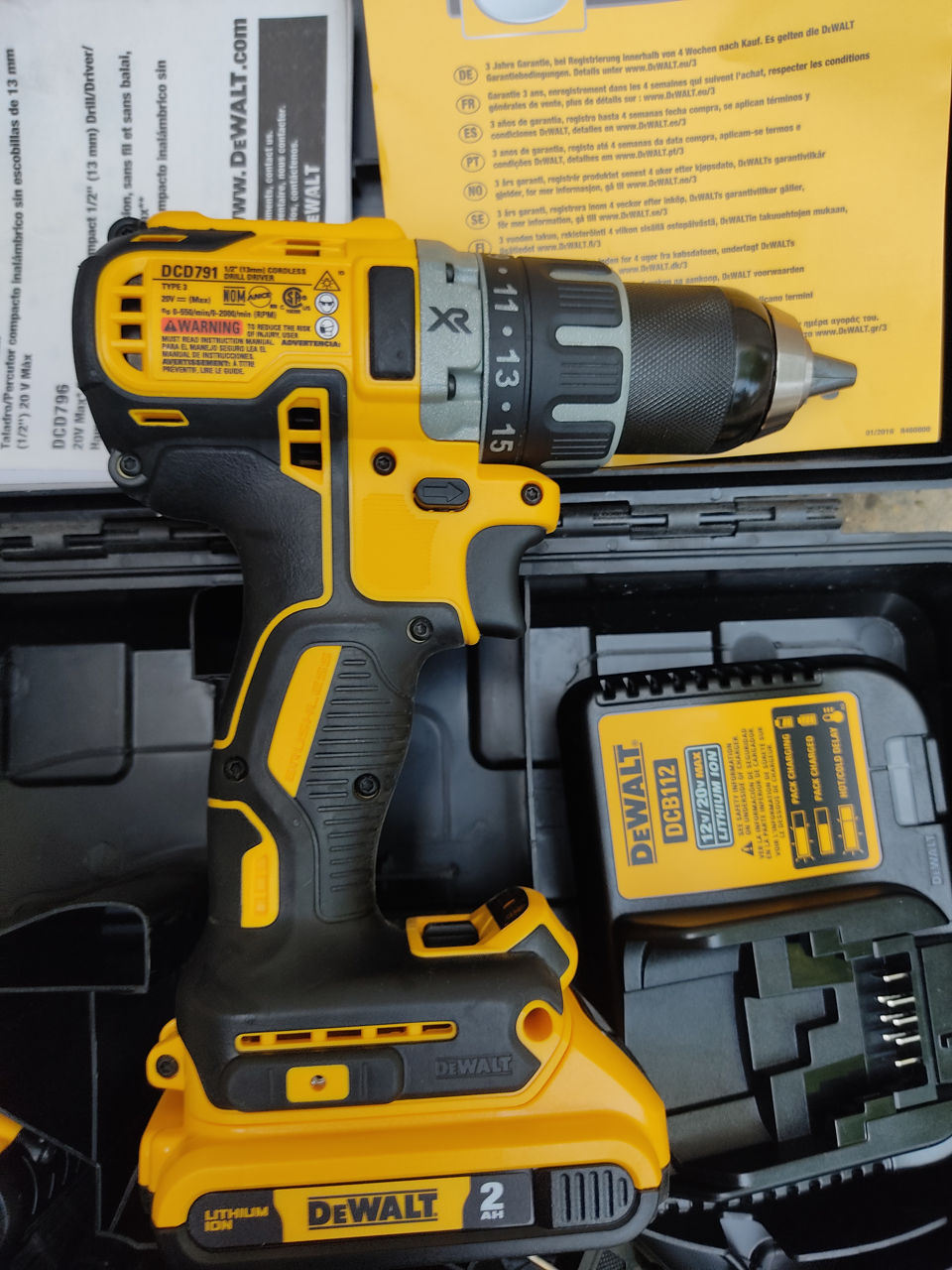 Dewalt DCD 791 D2