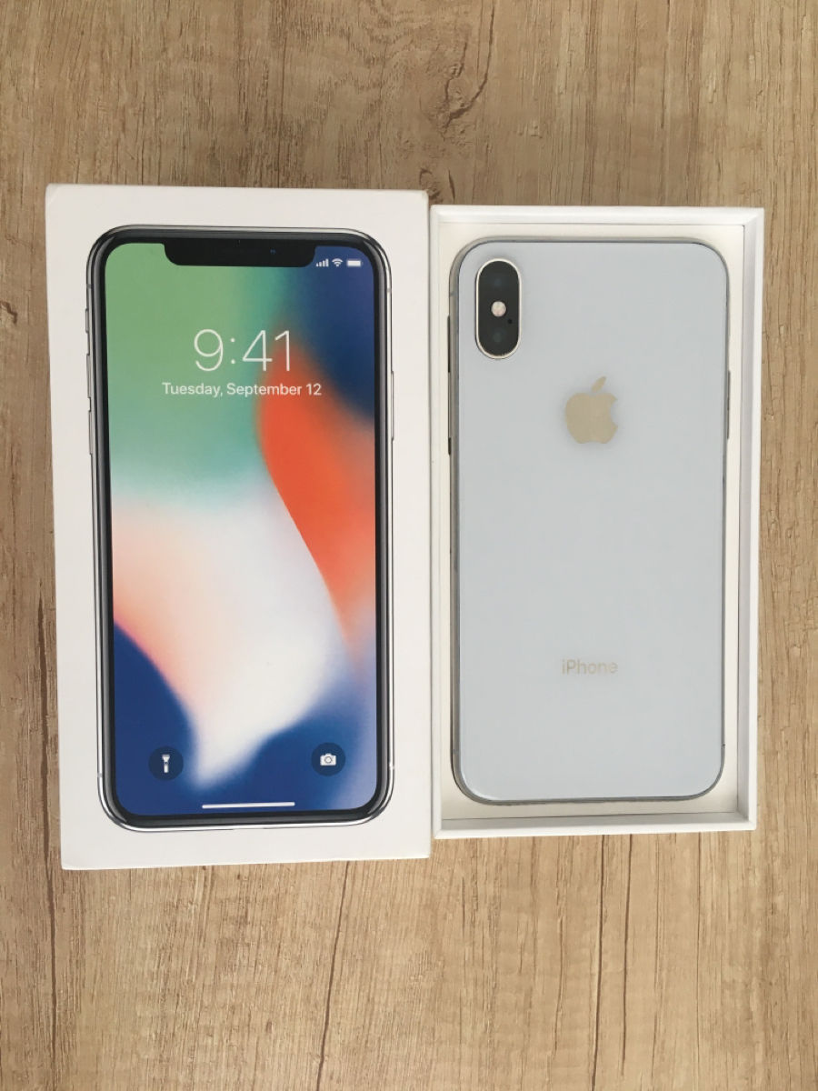 iPhone X 256Gb Silver foto 1