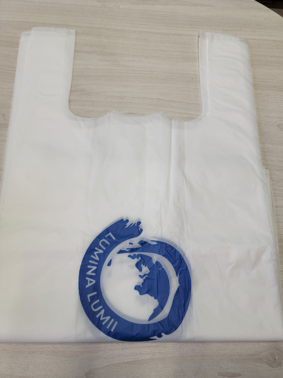 sacoșe biodegradabile în culoarea brandului Dvs. фото 2