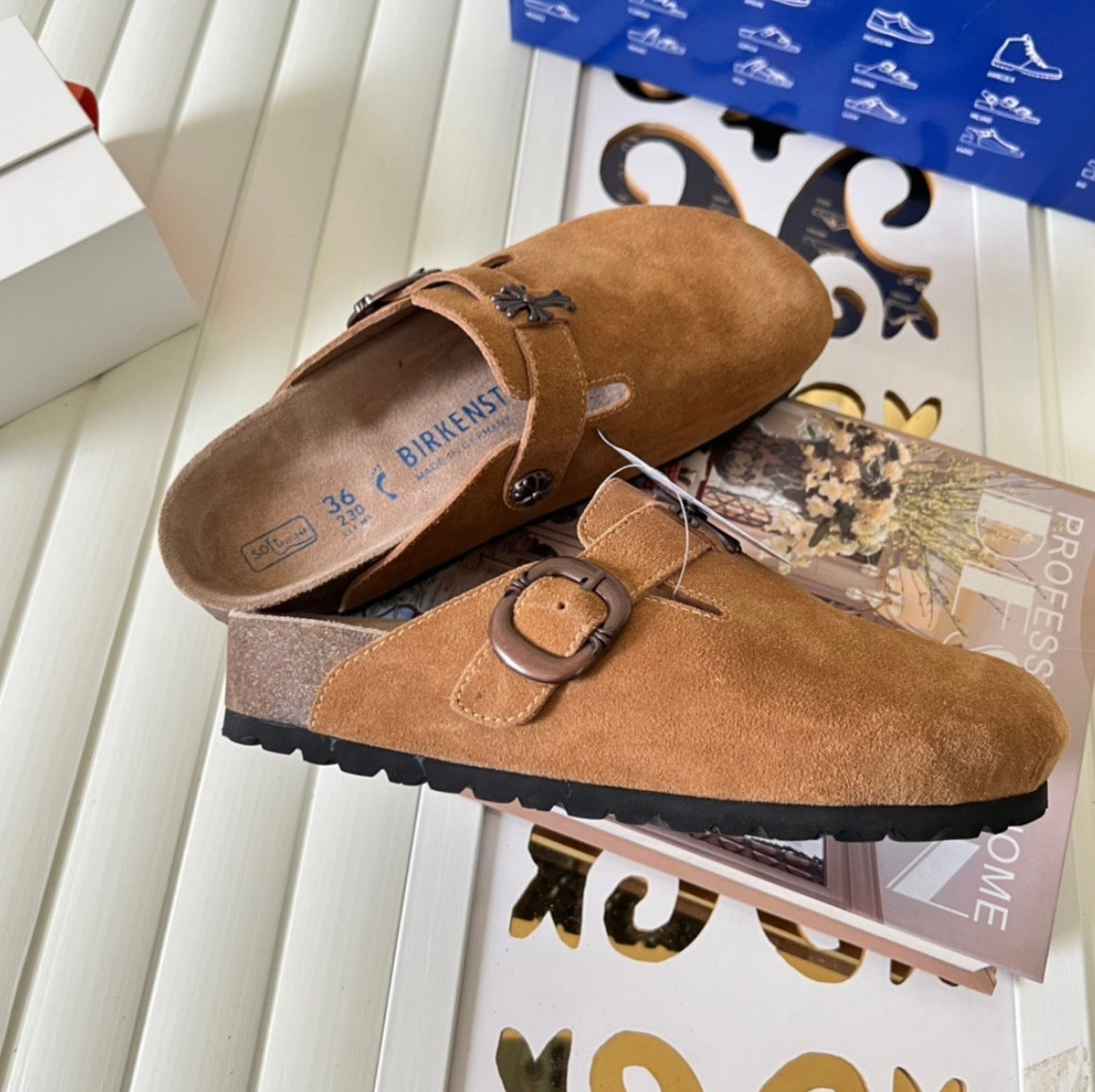 Birkenstock Chrome Hearts foto 8