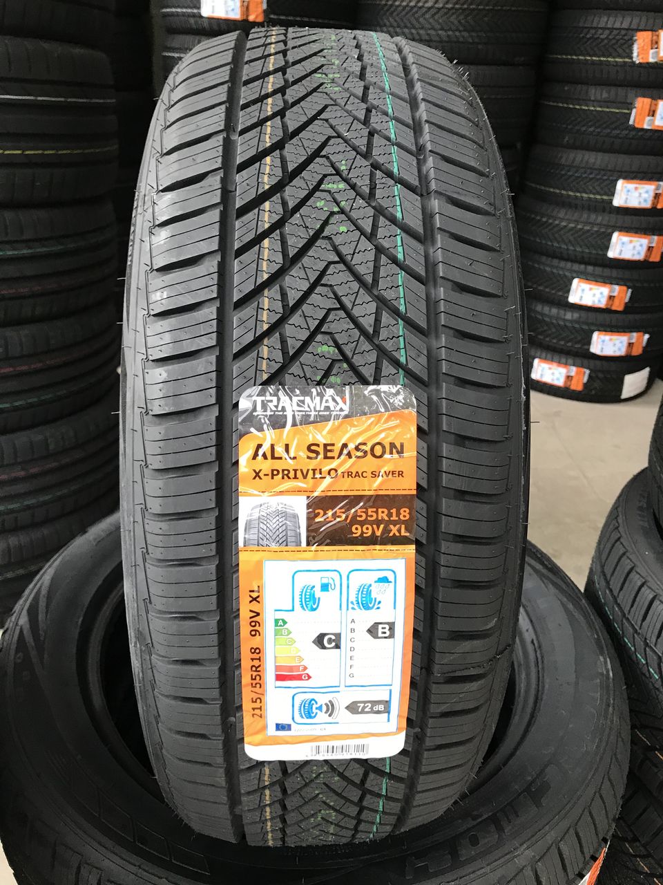 215/55 R18 Tracmax Allseason Trac saver/ Доставка, Livrare toata Moldova foto 1