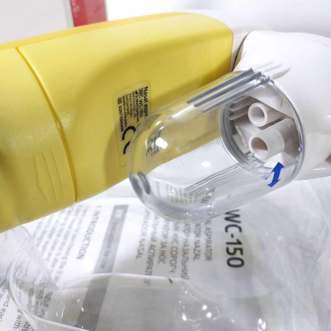 Nazal Aspirator WS-150. Dispozitiv pentru îndepărtarea mucusului din nas. B. Ei bine, Swess AG foto 4