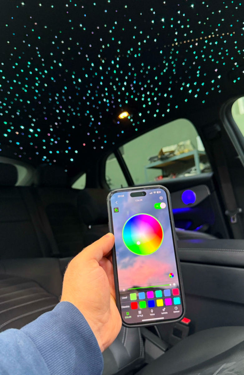 Vând și instalez plafonul înstelat de tip rolss royce, Detailing LUX18 foto 2