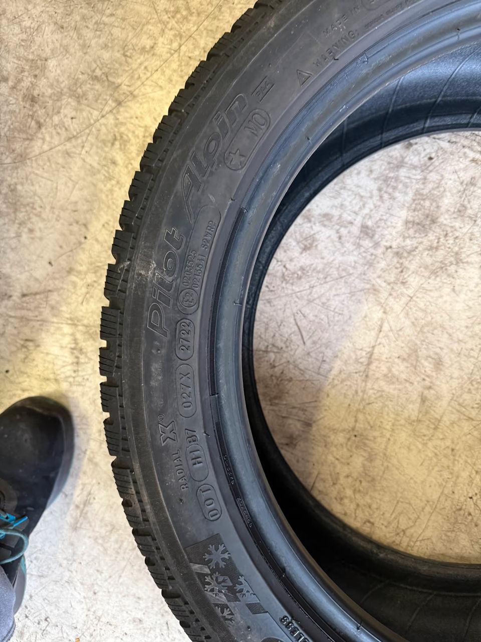 4x 245/45R18 Michelin Pilot Alpin de iarna foto 6