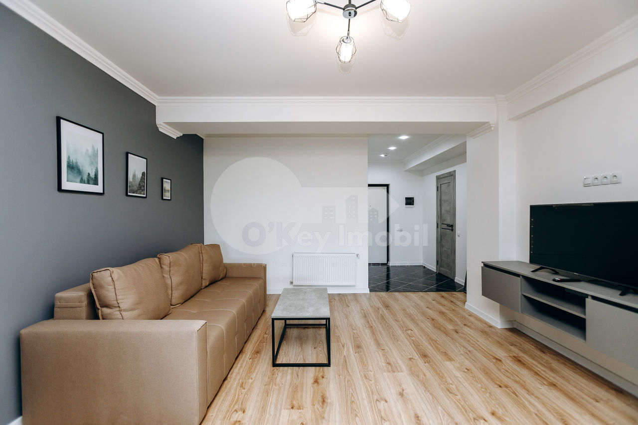 Apartament cu 2 camere, 63 m², Centru, Chișinău foto 2