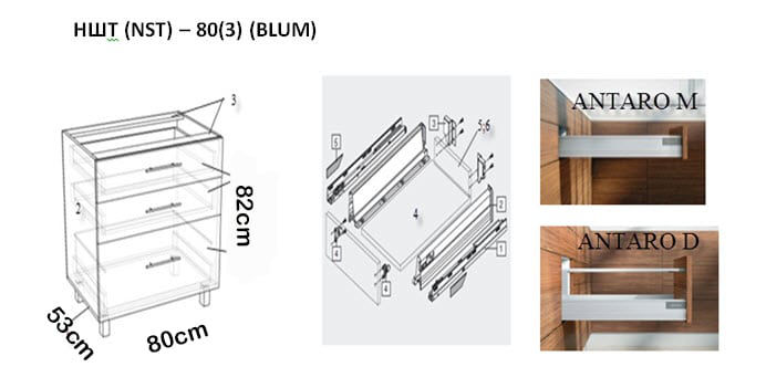 Bucătării blum 2.0m, hettich,kessebohmer. Fabrica de mobilă. кухни с фурнитурой "Блюм" foto 9