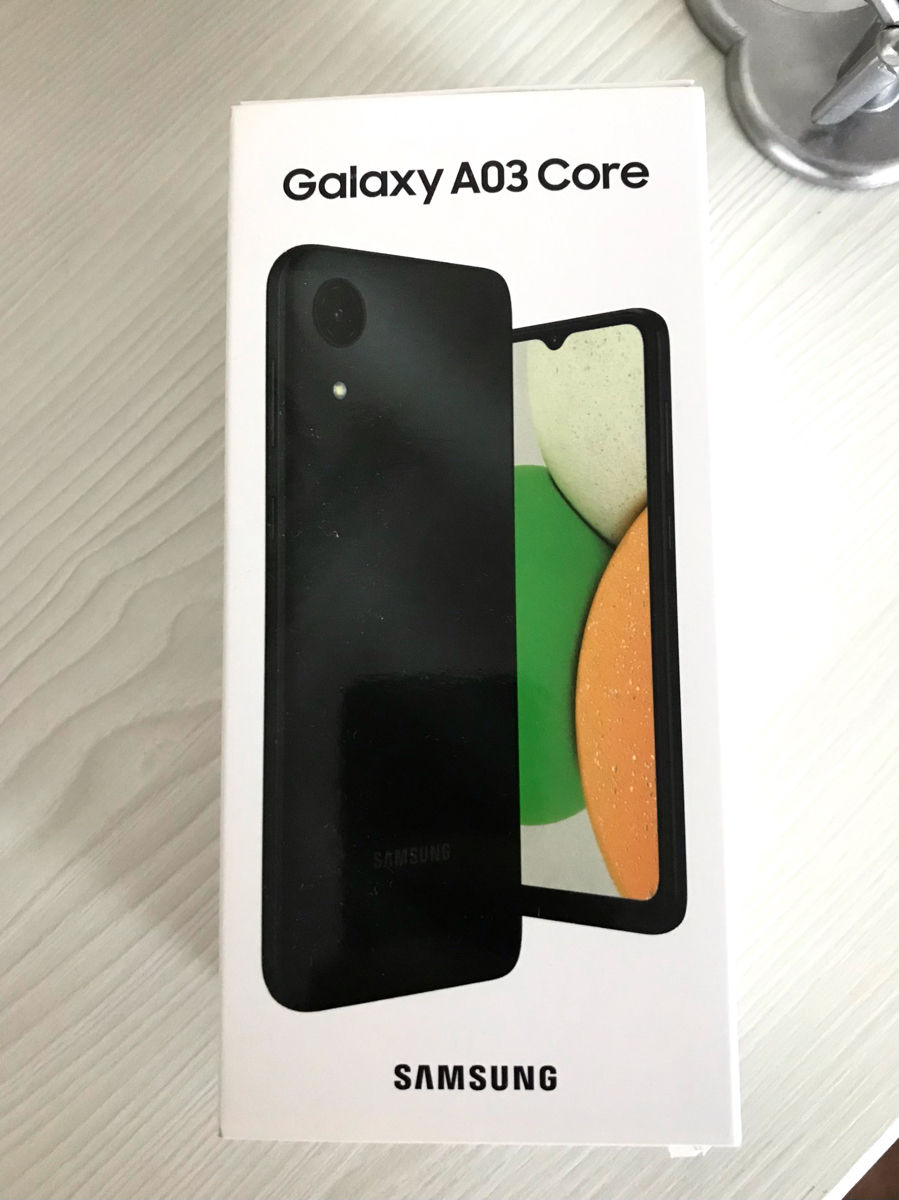 Samsung galaxy a03 core nou!! se vinde în cutie cu accesorii foto 2