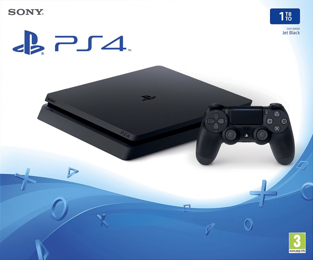 PS4 Slim 1 Tb + игра