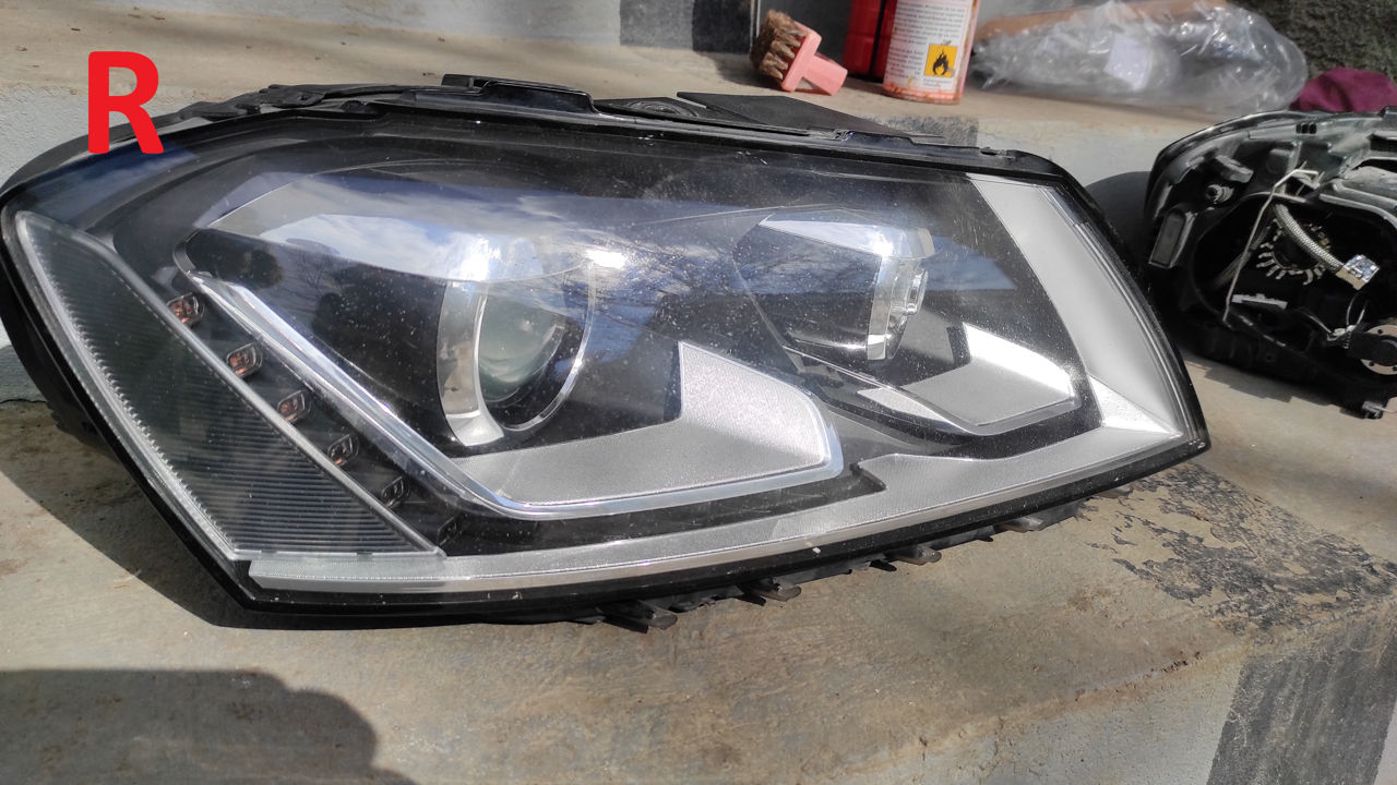 Passat B7 Faruri Фары Б7 Запчасти Xenon.