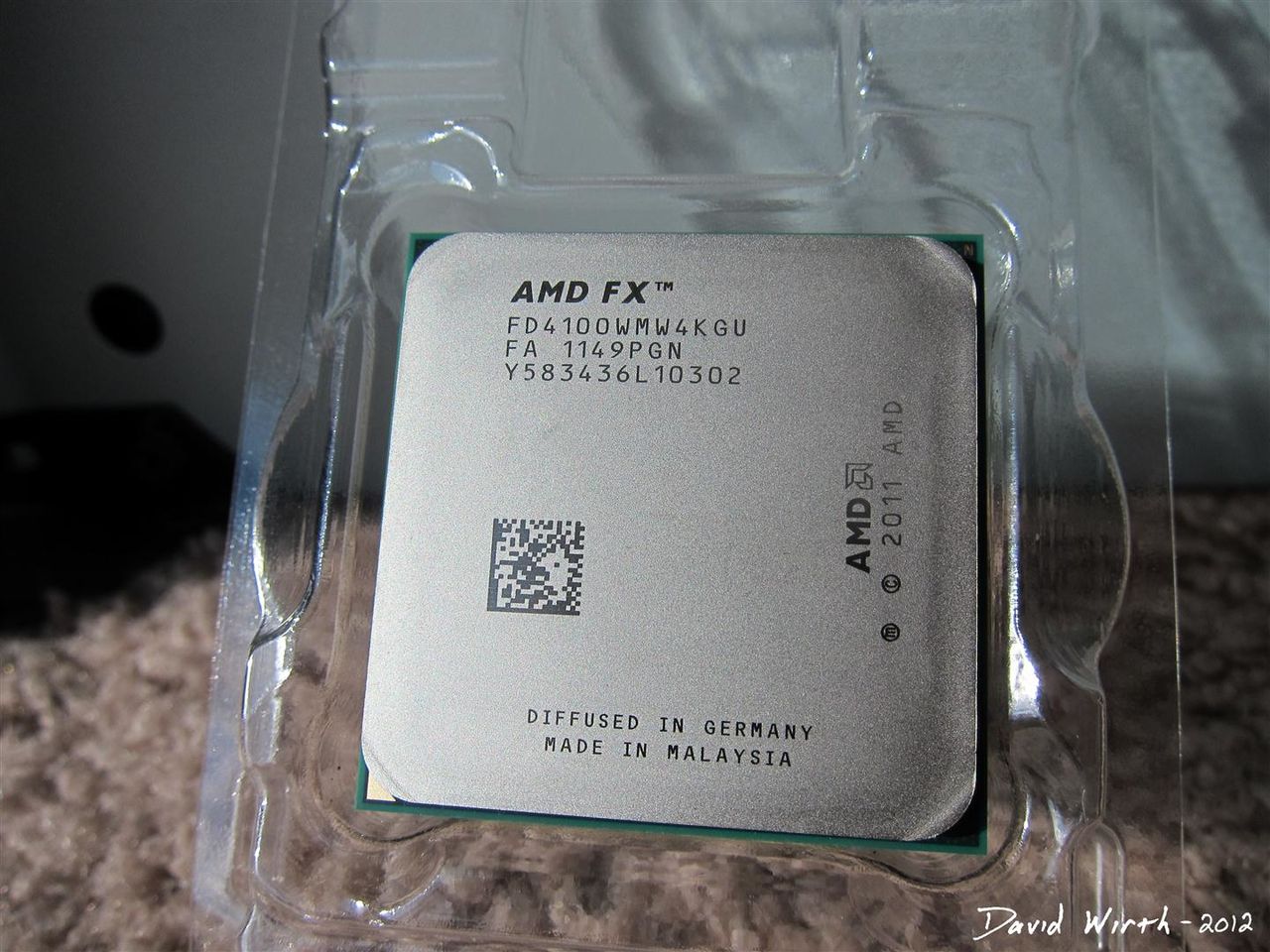 AMD FX 4100 AM3+ 3.6GHz 8MB CPU
