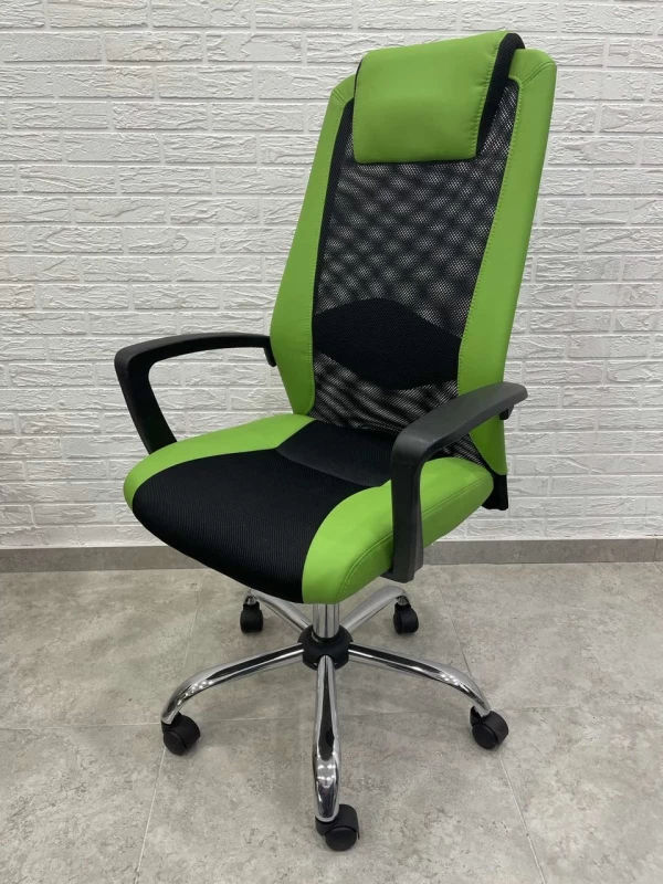 Fotoliu moale de birou în stil modern din piele фото 0