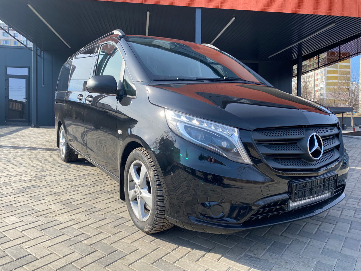 Închirieri minivan 9 locuri ,Mercedes VitoПрокат авто 9 мест Мерседес Вито RENT Mercedes Vito foto 1