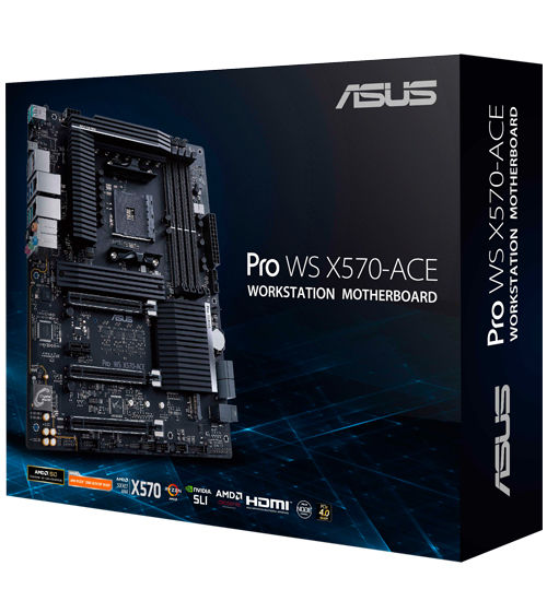 Asus Pro Ws X570 Ace Workstation Motherboard
