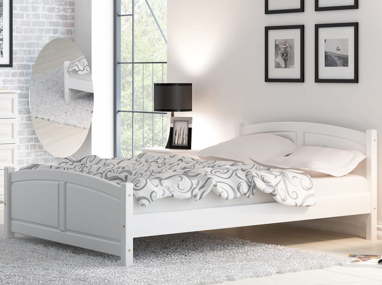 Кровать Ivona 160x200