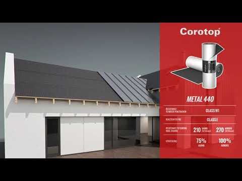 Супердиффузионная мембрана для фальцевой кровли Metal 440 foto 2