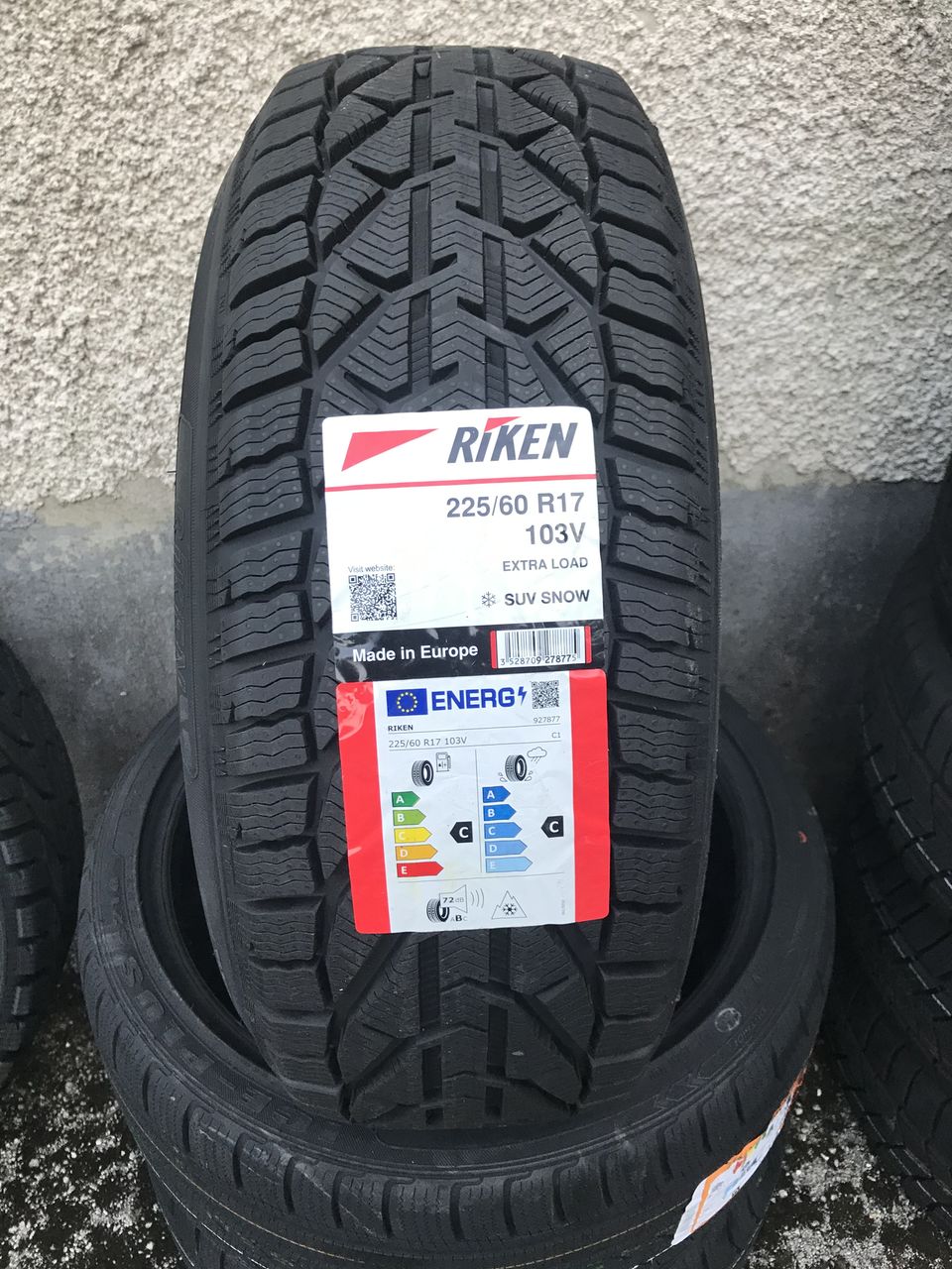 225/60 R17 Riken Snow зима , iarna (made by Michelin) / доставка ...