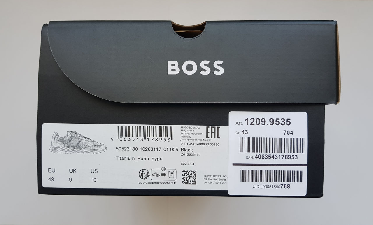 Boss Titanium low sneakers фото 8