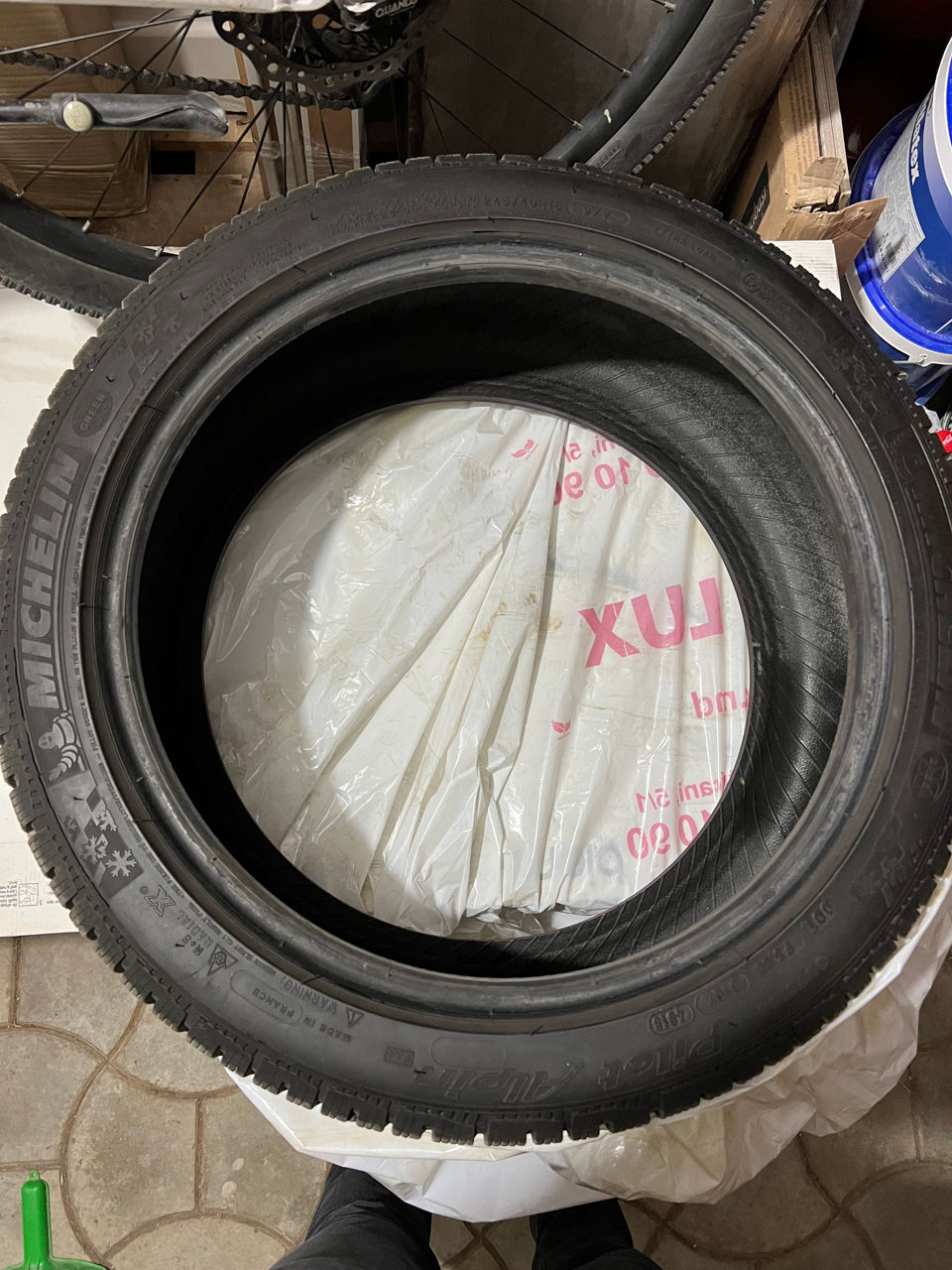 Michelin 245 40 r18 iarna starea ca noua