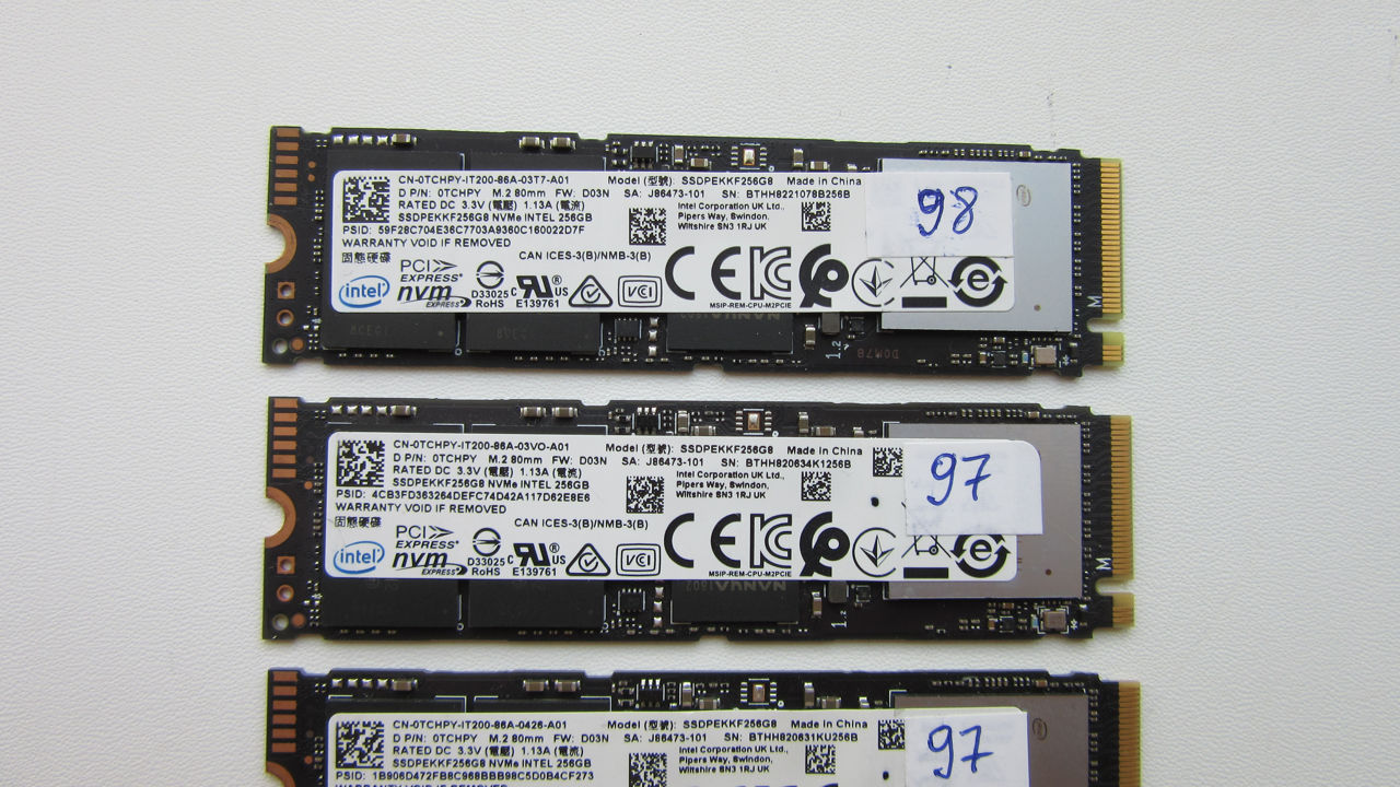 SSD 256gb M2 NVMe 2280 foto 3