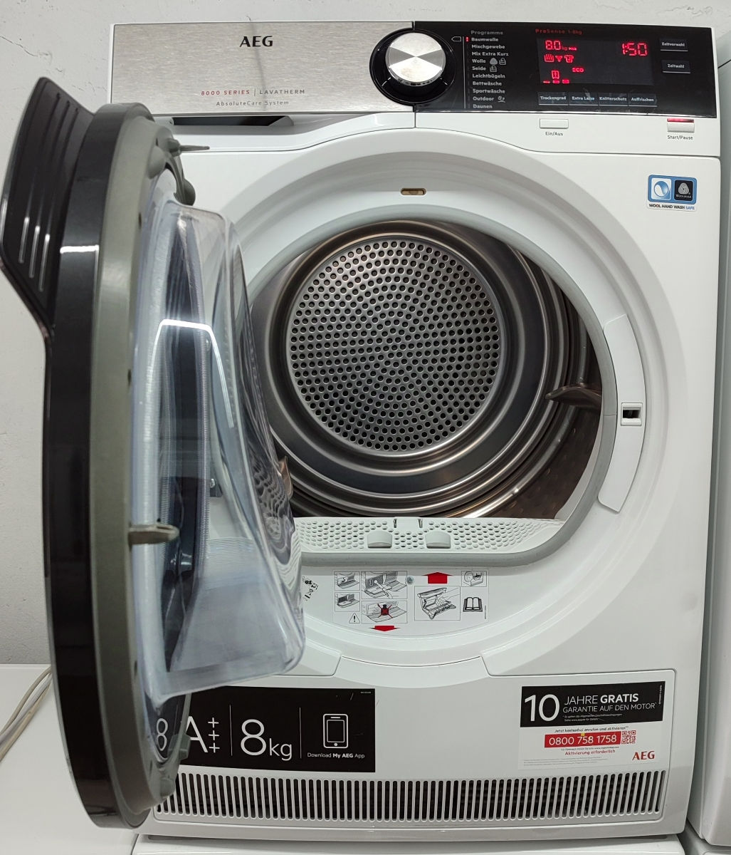 Сушильная машина AEG 8000 фото 4