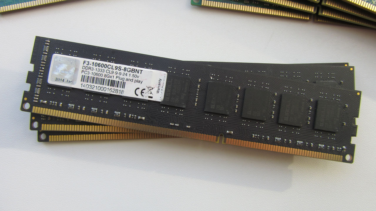 Оперативка DDR3 8GB 1333MHz