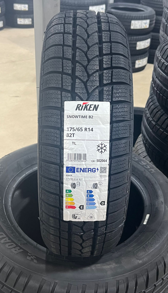 175/65 R14 Riken Snowtime B2 (Michelin Group)/ Доставка, livrare toata Moldova 2024 foto 0