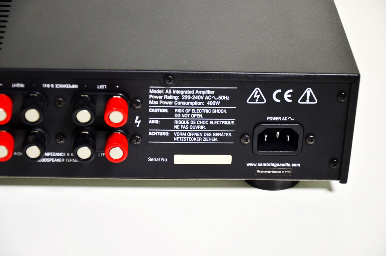 Cambridge Audio A5 / Made in UK фото 8