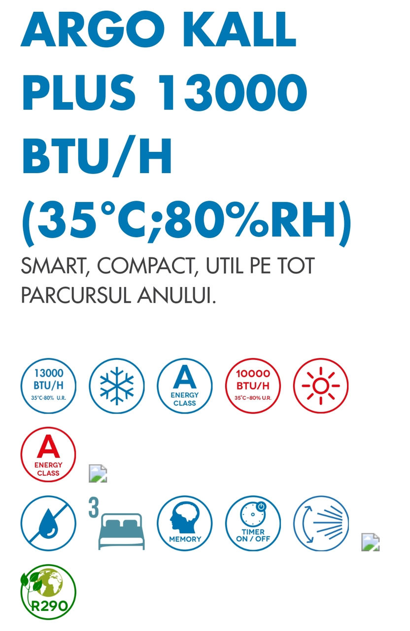 Atenție !!! Conditioner Mobil  pentru 50 m2 cel mai bun preț  ARGO Italia Modelе noi vară/iarnă foto 7
