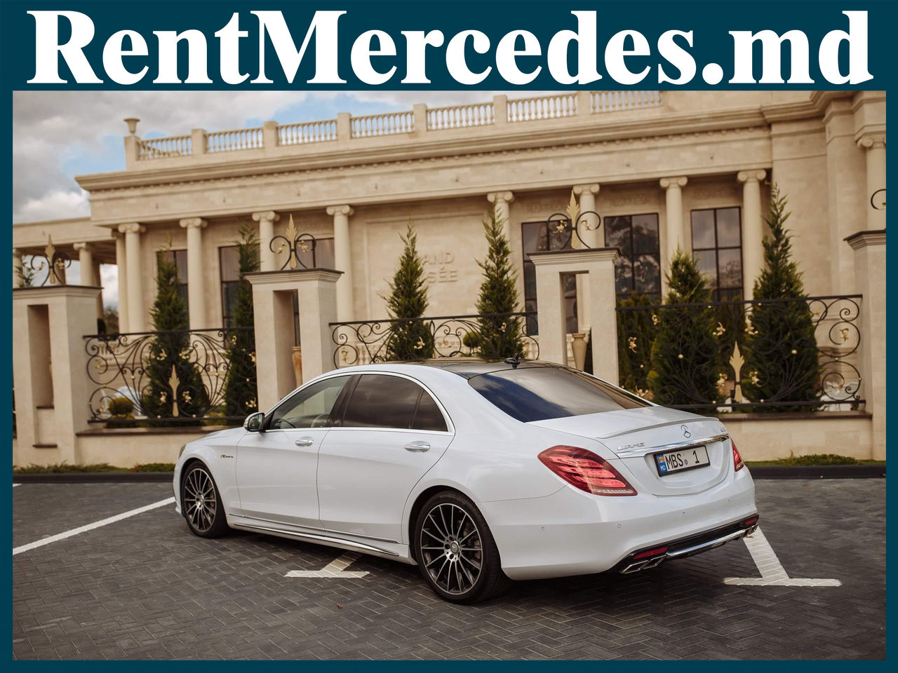 Transfer aeroport, 24/24 VIP Taxi - Mercedes S Class W222 AMG S65 Long (7) фото 2
