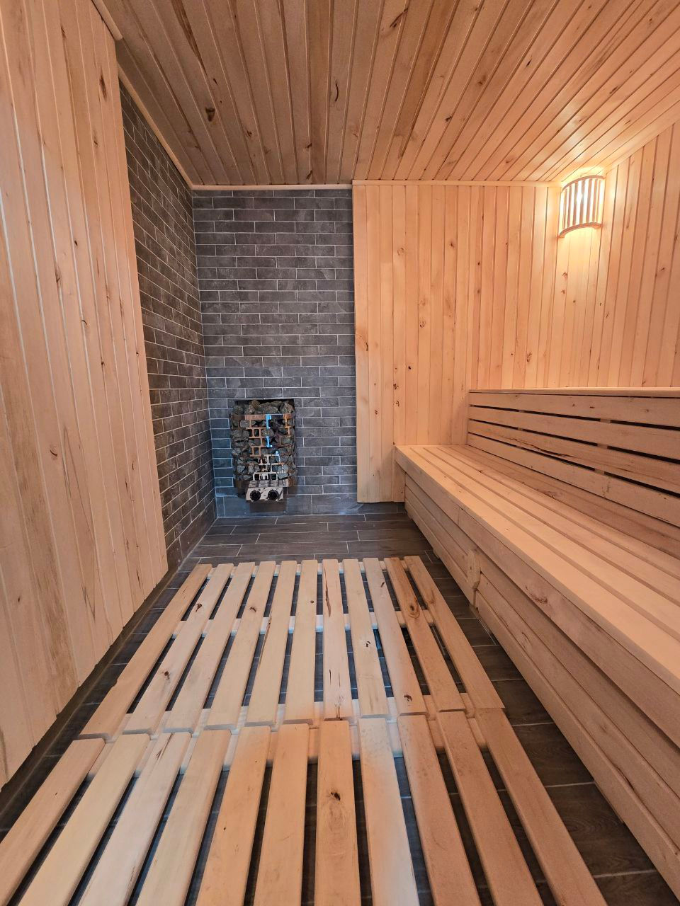 Каневской готовый дом сауна